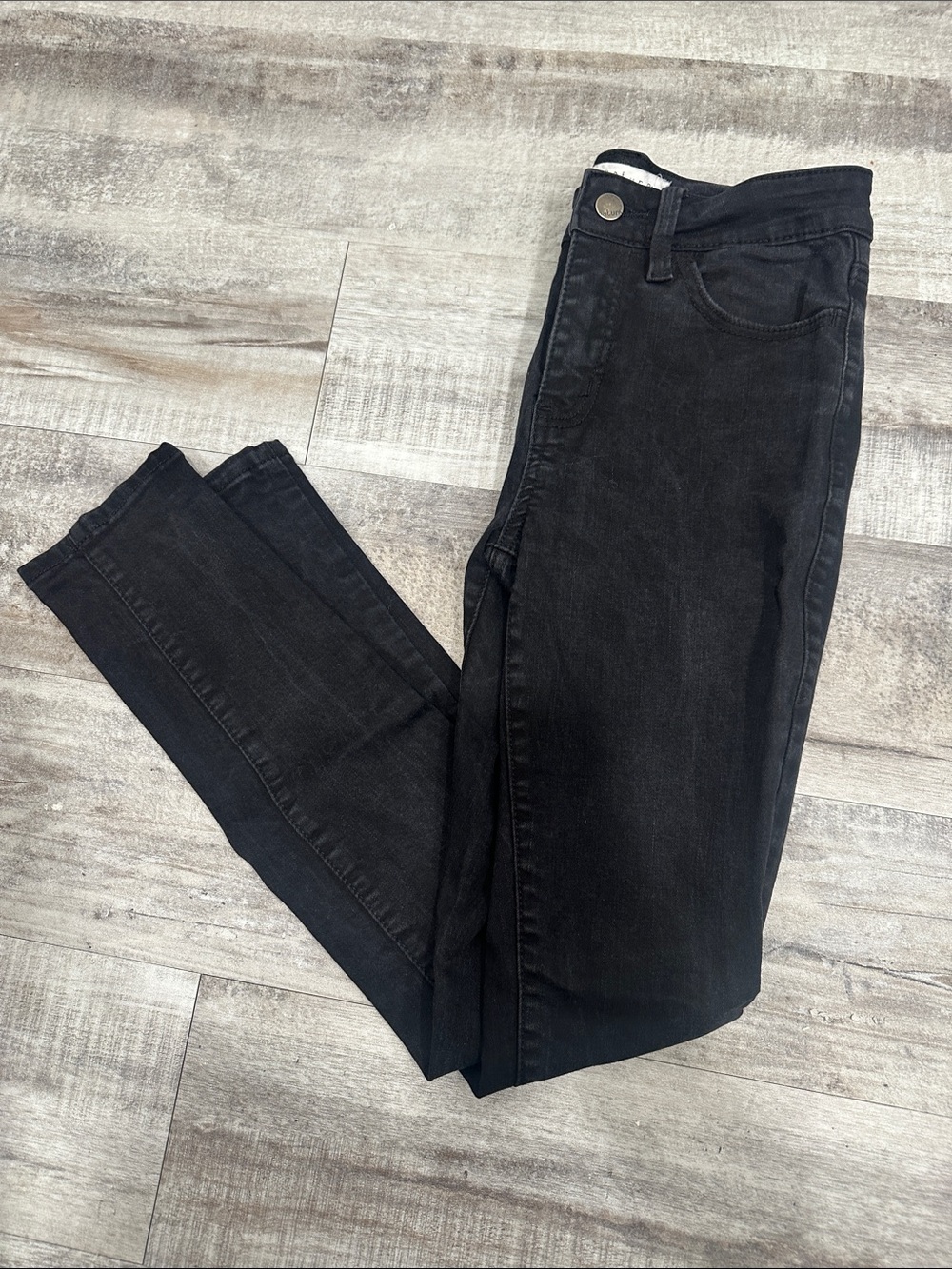 High-Rise Black Skinny Jeans for Women